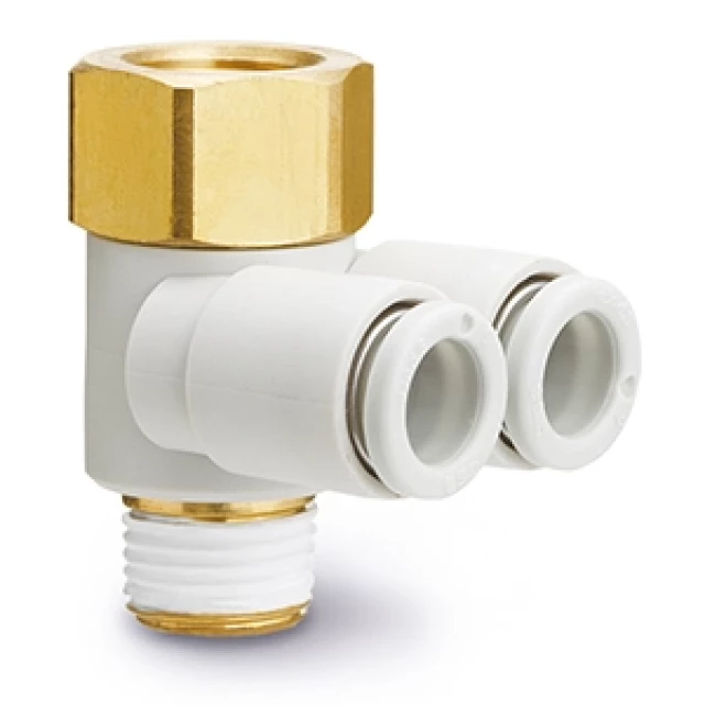 Коллектор цанговый SMC KQ2ZF10-02S
