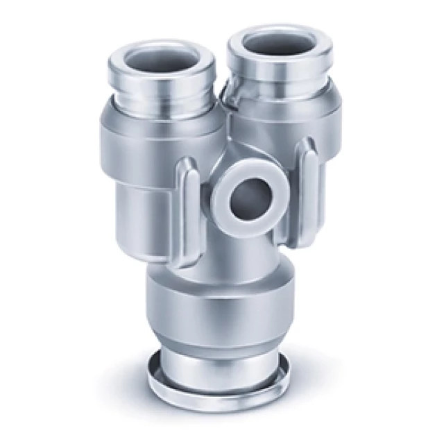 Тройник цанговый переходной SMC KQB2U04-06-F
