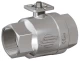 Кран шаровой латунный резьбовой двухходовой Camozzi 100-DN15-PN-64