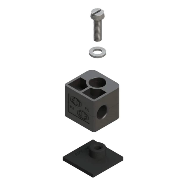 Крепление Parker Hannifin серии A, легкая серия (DIN 3015-1) APWA6X