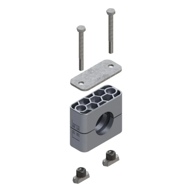 Крепление Parker Hannifin серии A, легкая серия (DIN 3015-1) RAN16-218
