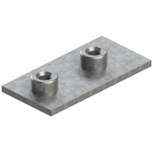 Крепление Parker Hannifin серии A, легкая серия (DIN 3015-1) RAN538X