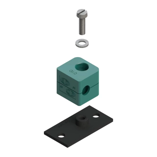 Крепление Parker Hannifin серии A, легкая серия (DIN 3015-1) RANG218X