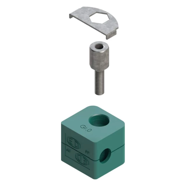 Крепление Parker Hannifin серии A, легкая серия (DIN 3015-1) RAP1-215