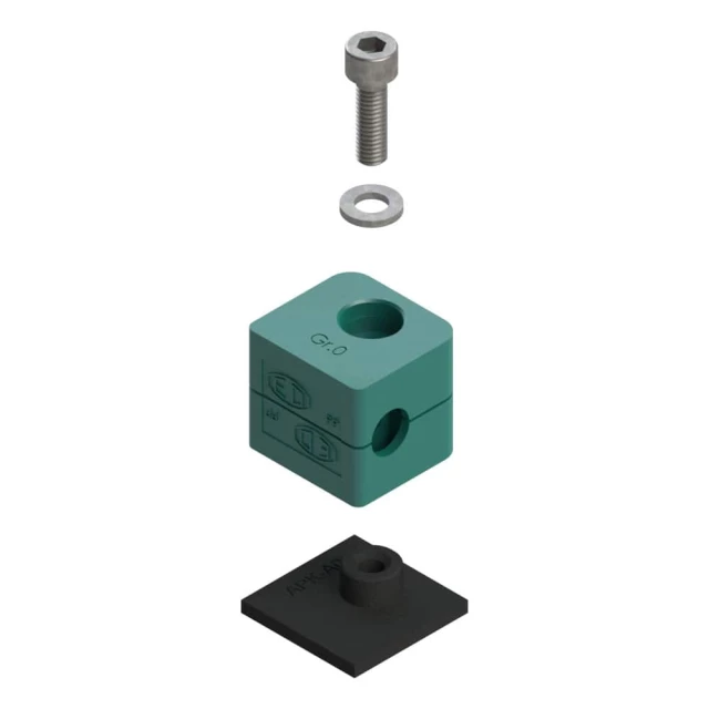 Крепление Parker Hannifin серии A, легкая серия (DIN 3015-1) RAP1-321.3