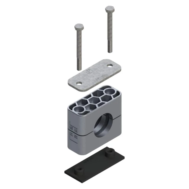 Крепление Parker Hannifin серии A, легкая серия (DIN 3015-1) RAP1-217.2