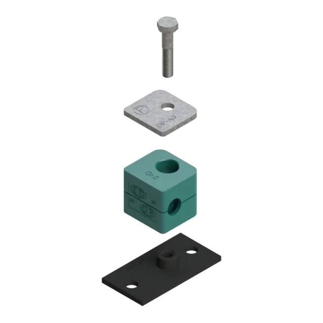 Крепление Parker Hannifin серии A, легкая серия (DIN 3015-1) RAP16-430