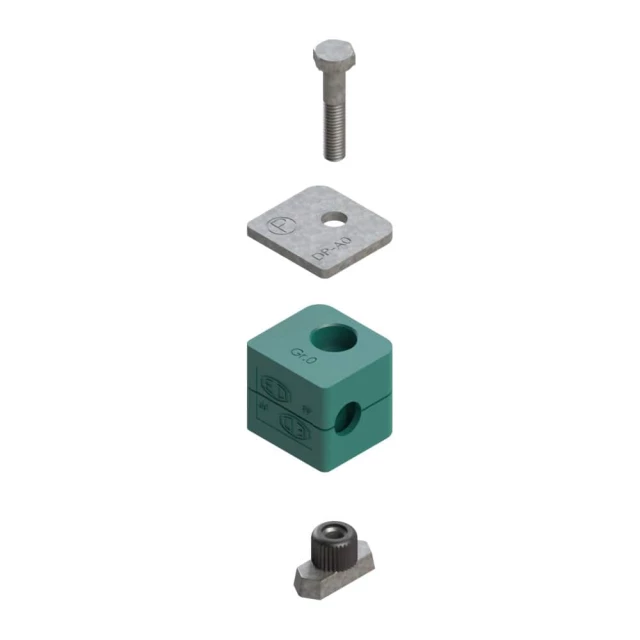 Крепление Parker Hannifin серии A, легкая серия (DIN 3015-1) RAP3-322