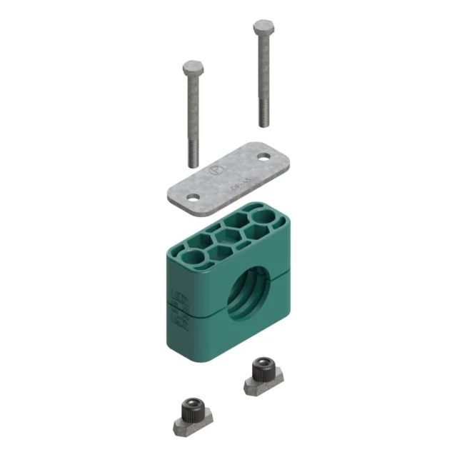 Крепление Parker Hannifin серии A, легкая серия (DIN 3015-1) RAP6-112