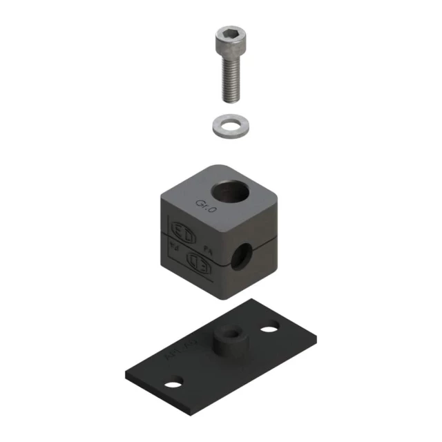 Крепление Parker Hannifin серии A, легкая серия (DIN 3015-1) TS11A/B2VZX