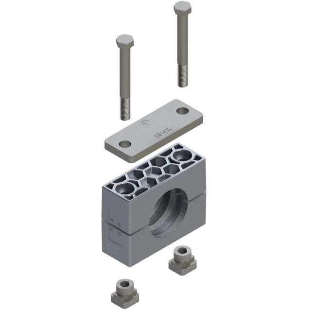 Крепление Parker Hannifin серии C, тяжелая серия (DIN 3015-2) RCA3-448.3