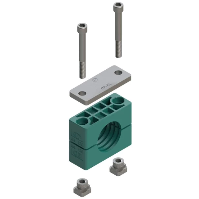 Крепление Parker Hannifin серии C, тяжелая серия (DIN 3015-2) RCP4-116