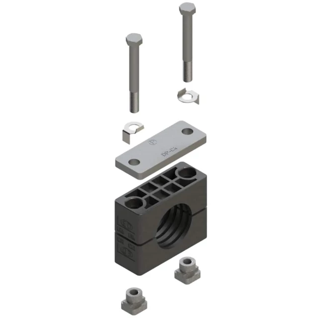 Крепление Parker Hannifin серии C, тяжелая серия (DIN 3015-2) RCVR3-222