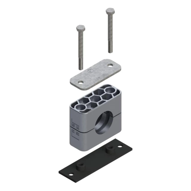 Крепление Parker Hannifin серии A, легкая серия (DIN 3015-1) RAP1-535