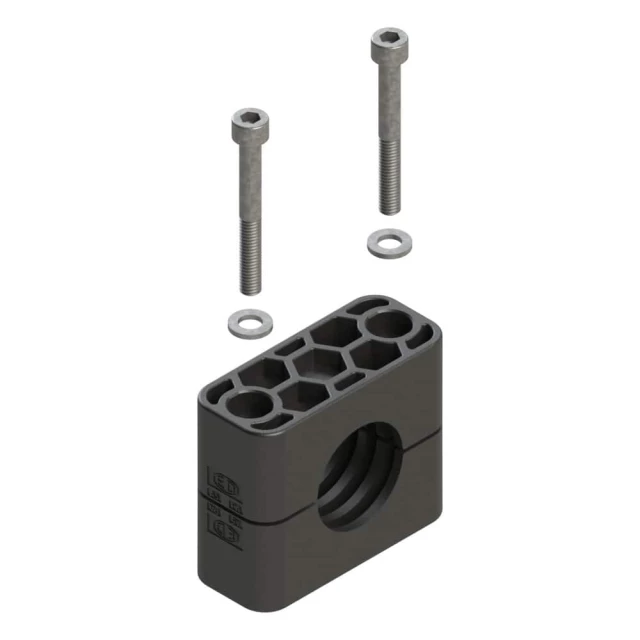 Крепление Parker Hannifin серии A, легкая серия (DIN 3015-1) RAVG319X