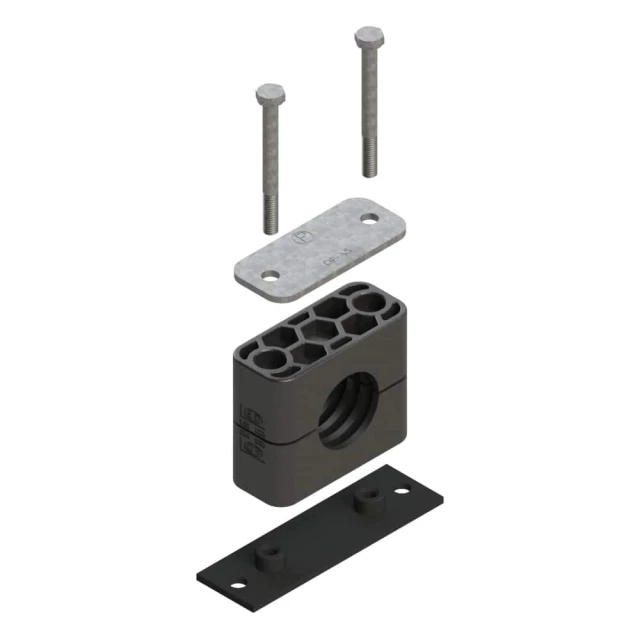 Крепление Parker Hannifin серии A, легкая серия (DIN 3015-1) RAN10-322