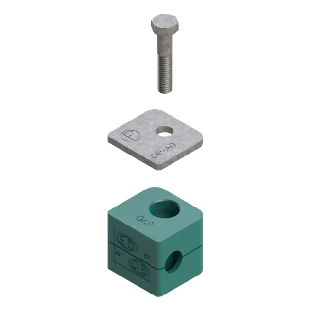 Крепление Parker Hannifin серии A, легкая серия (DIN 3015-1) RAA3-325.4