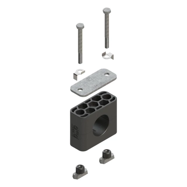 Крепление Parker Hannifin серии A, легкая серия (DIN 3015-1) RAP108X