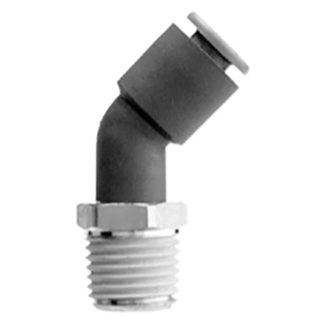 Штуцер цанговый угловой SMC KRK10-02S