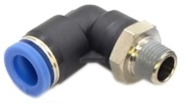 Штуцер цанговый угловой KIPVALVE KSL-1/4-8