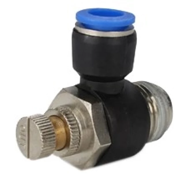 Дроссель с обратным клапаном KIPVALVE KSLA-3/8-10