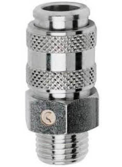 Куплунг резьбовой с самозапиранием Camozzi 5000 5081-1/4