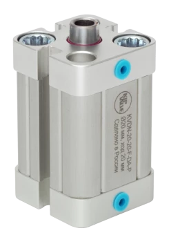 Стандартный пневмоцилиндр KIPVALVE KVDN-20-20-F-DA-P