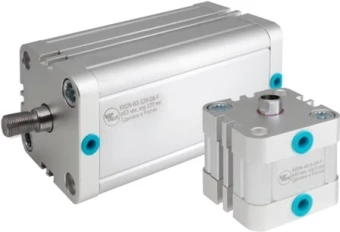 Стандартный пневмоцилиндр KIPVALVE KVDN-32-15-DA-P