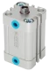 Стандартный пневмоцилиндр KIPVALVE KVDN-32-30-F-DA-P