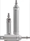 Круглый пневмоцилиндр KIPVALVE KVMAL-32-250-D-P