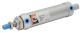 Круглый пневмоцилиндр KIPVALVE KVMAL-32-80-DA-P