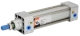Стандартный пневмоцилиндр KIPVALVE KVNG-32-80-DA-PPV