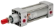 Стандартный пневмоцилиндр KIPVALVE KVNG-50-80-DA-PPV