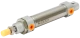Круглый пневмоцилиндр KIPVALVE KVNU-25-60-DA-PPV