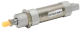 Круглый пневмоцилиндр KIPVALVE KVNU-40-40-DA-PPV