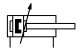 Пневмоцилиндр Kipvalve KVSC-50-180-F(M10)-DA-35E-PPV