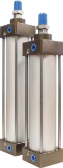 Стандартный пневмоцилиндр KIPVALVE KVSC-80-800-DA-PPV-304