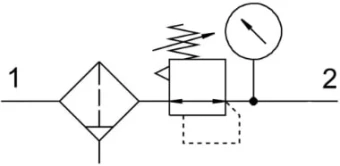Фильтр-регулятор давления KIPVALVE LFR-3/4-7-O-MIDI