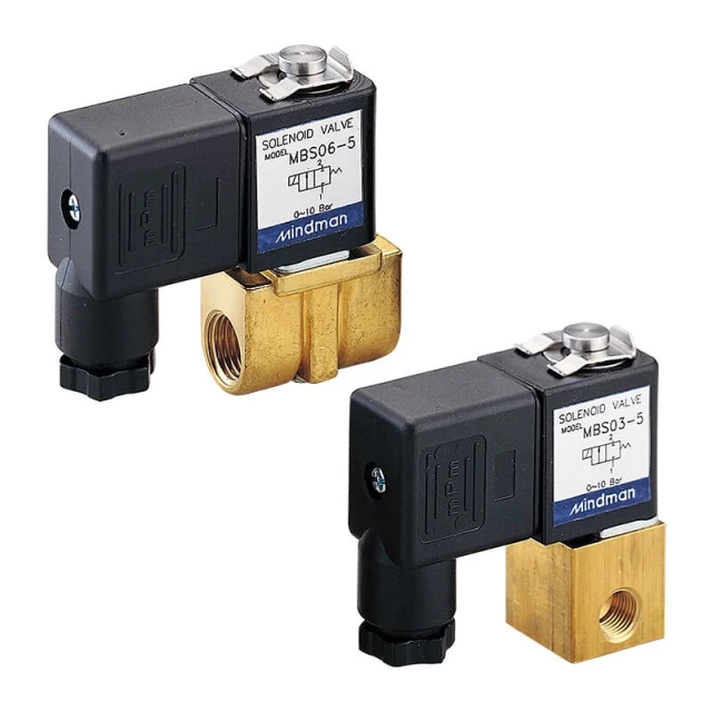 Плунжерный электромагнитный клапан Mindman MBS-04-T-2E-AC220