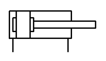 Круглый цилиндр AirTAC MFD 32X200SCM