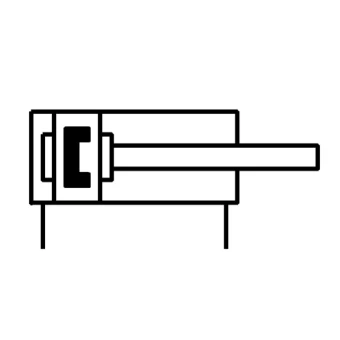 Круглый цилиндр Camozzi 24N2A20A25AE