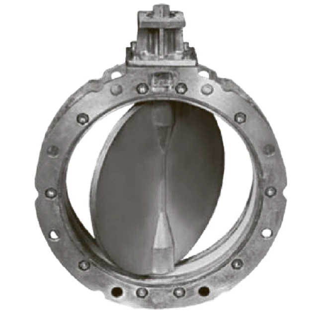 Затвор дисковый поворотный для сыпучих абразивных сред Camozzi N-SVAH300A2A81-CAD