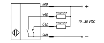 Датчик оптический KIPPRIBOR OA18-RR0100N4.U1.K.F