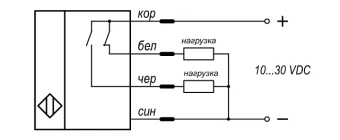 Датчик оптический KIPPRIBOR OA18-RR0100P4.U1.K.F