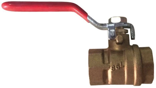 Кран шаровой латунный SGL Ду40 Ру16 (DN40 PN16) Uni
