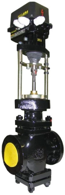 Клапан регулирующий чугунный фланцевый Арма-Пром Ду80 KV160 Ру16 (DN80 PN16) 25ч940нж