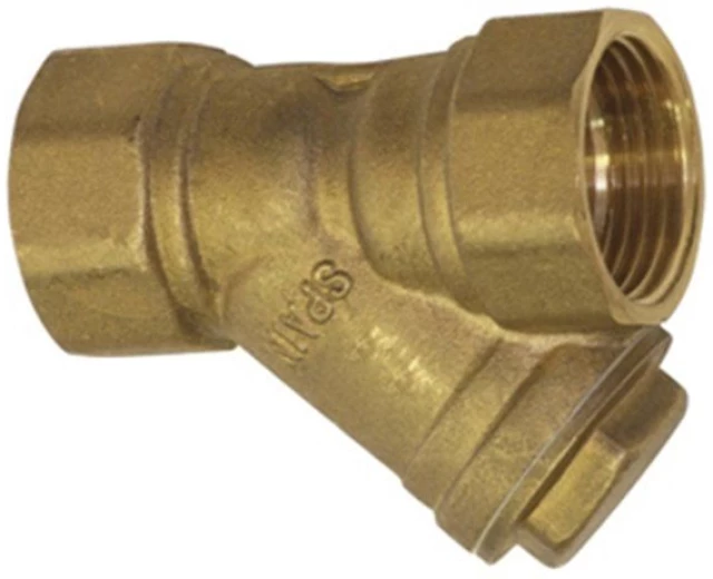 Фильтр сетчатый резьбовой латунный SGL Ду40 Ру16 (DN40 PN16)