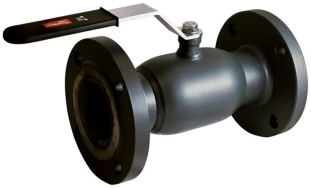 Кран шаровой стандартнопроходной фланцевый стальной Danfoss JiP Standard FF Ду20 Ру16 (DN20 PN16) 065N9621