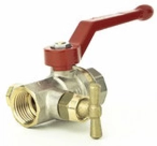 Кран шаровой латунный Danfoss Ду25 Ру40 (DN25 PN40) 065B8218 910823147