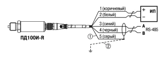 Цифровой датчик давления для распределённых систем ОВЕН ПД100И-ДИ2,5-173-0,5-R
